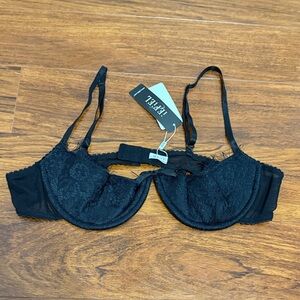 Fierce Black Lace Bra by Jezebel